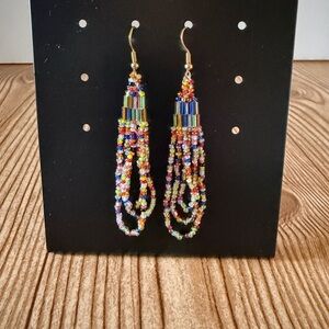 Colorful Beaded Earrings